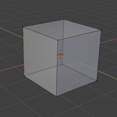 3D Cube Wireframe